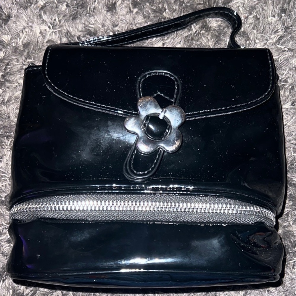 Black Patent Handbag